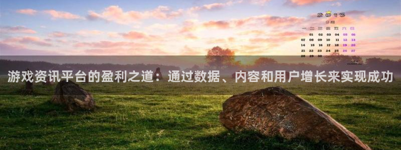 辉达娱乐2登录：游戏资讯平台的盈利之道：通过数据、内容和用户