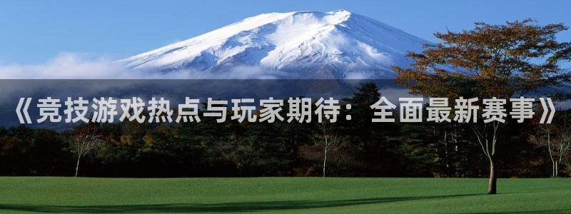 辉达娱乐线路测试：《竞技游戏热点与玩家期待：全面最新赛事》